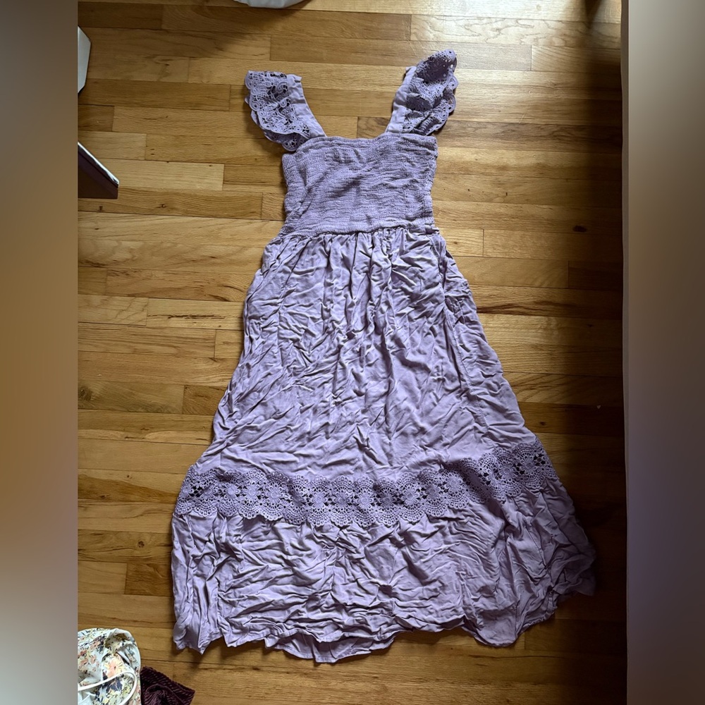 Amazon Lavender Midi Dress